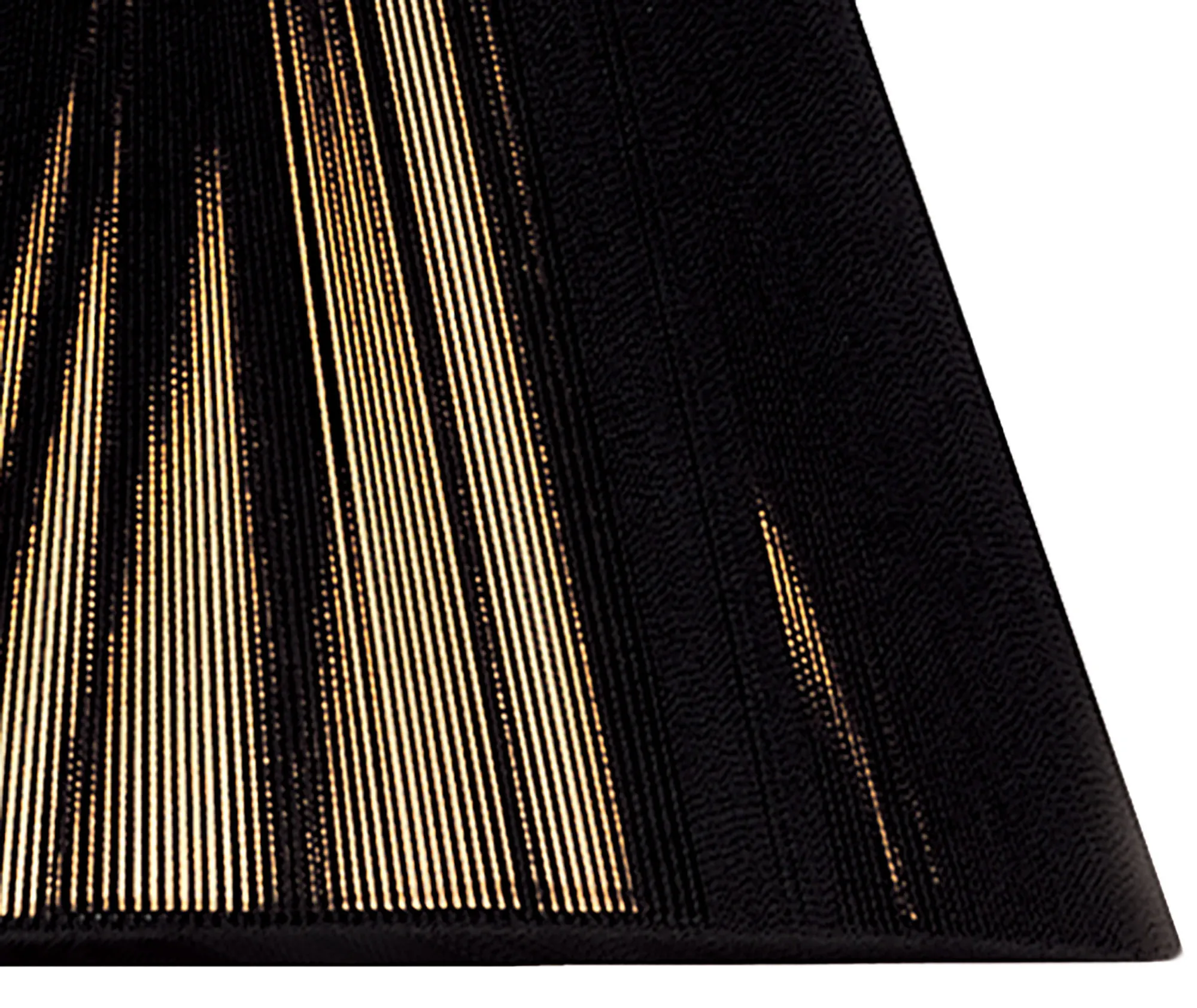 Silk 40cm String Shade Black MS041  Mantra Fusion Silk String Shades